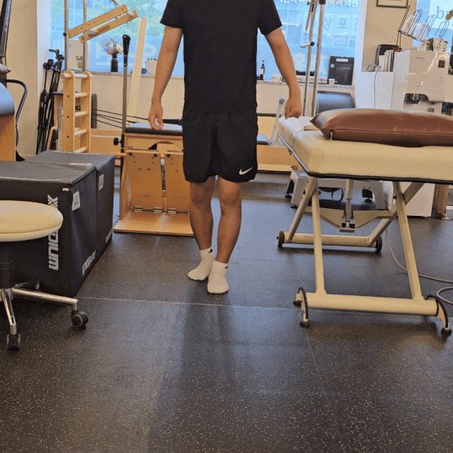 전방십자인대 수술 후 1세션만에 걷기