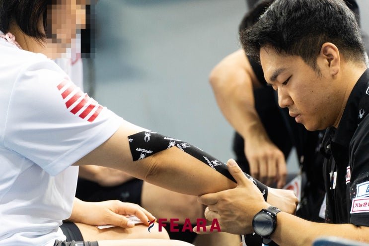 배드민턴 슈퍼시리즈 현장 케어