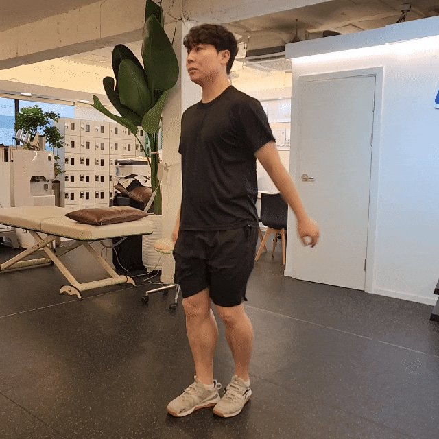 러닝 골반통증 예방 워밍업